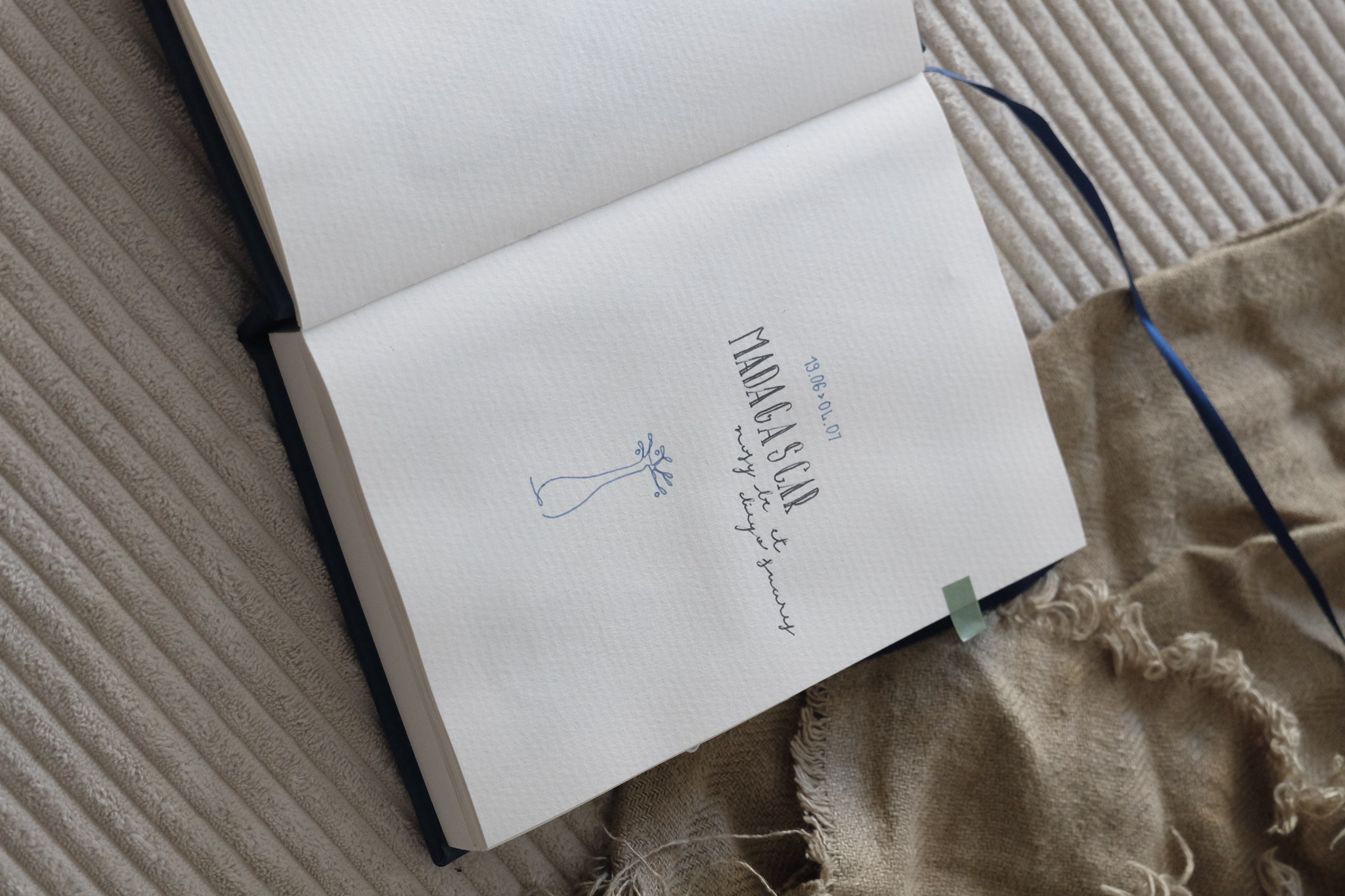 Carnet de voyage, nord de Madagascar - Couverture